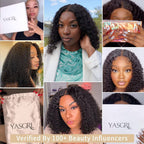 Short Curly Lace Front Synthetic Wig