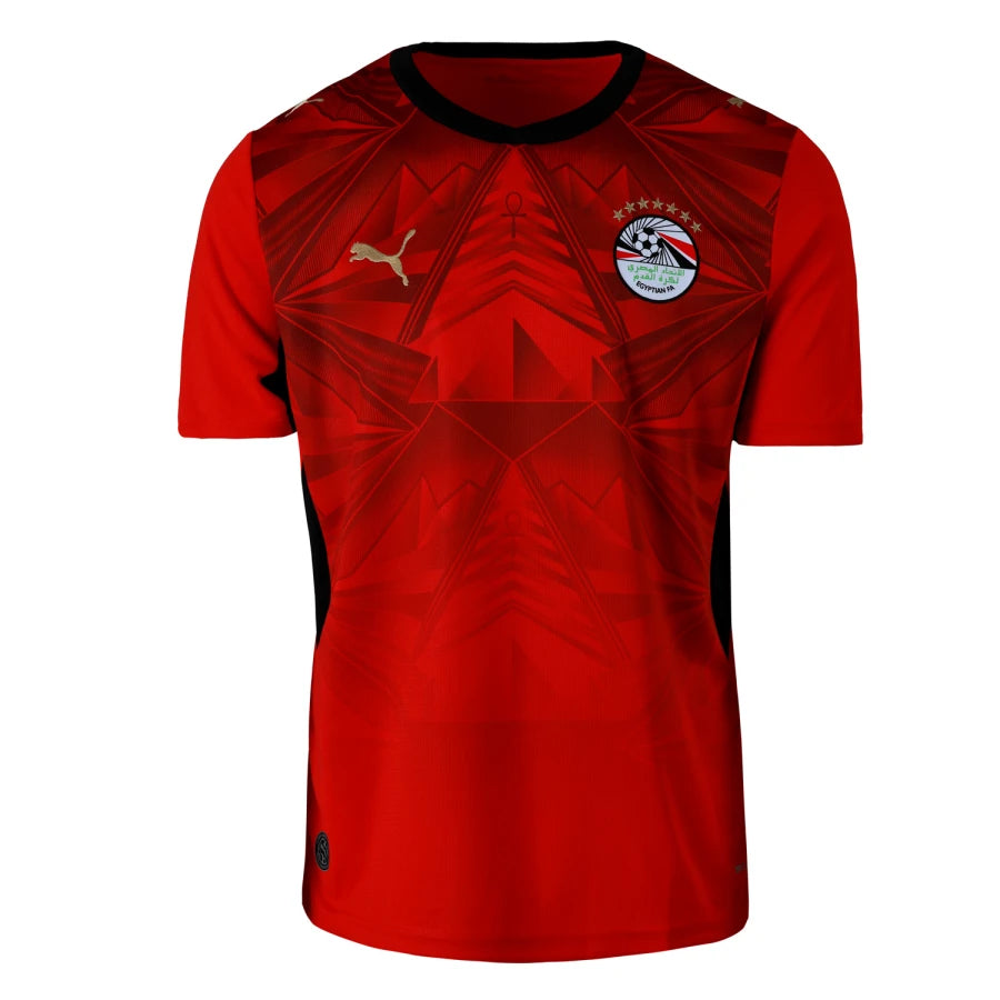 Mens Egypt Home World Cup 26 Red Stadium Jersey