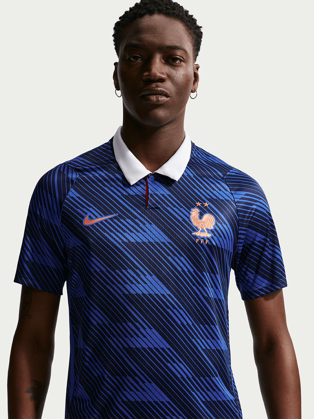 Mens France Home World Cup 26 Blue Stadium Jersey