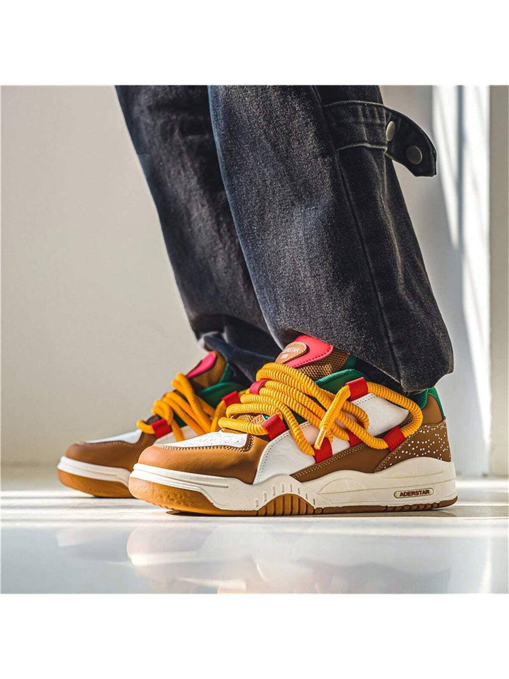 Vault ElevateX Low — Khaki Platform Street Edition