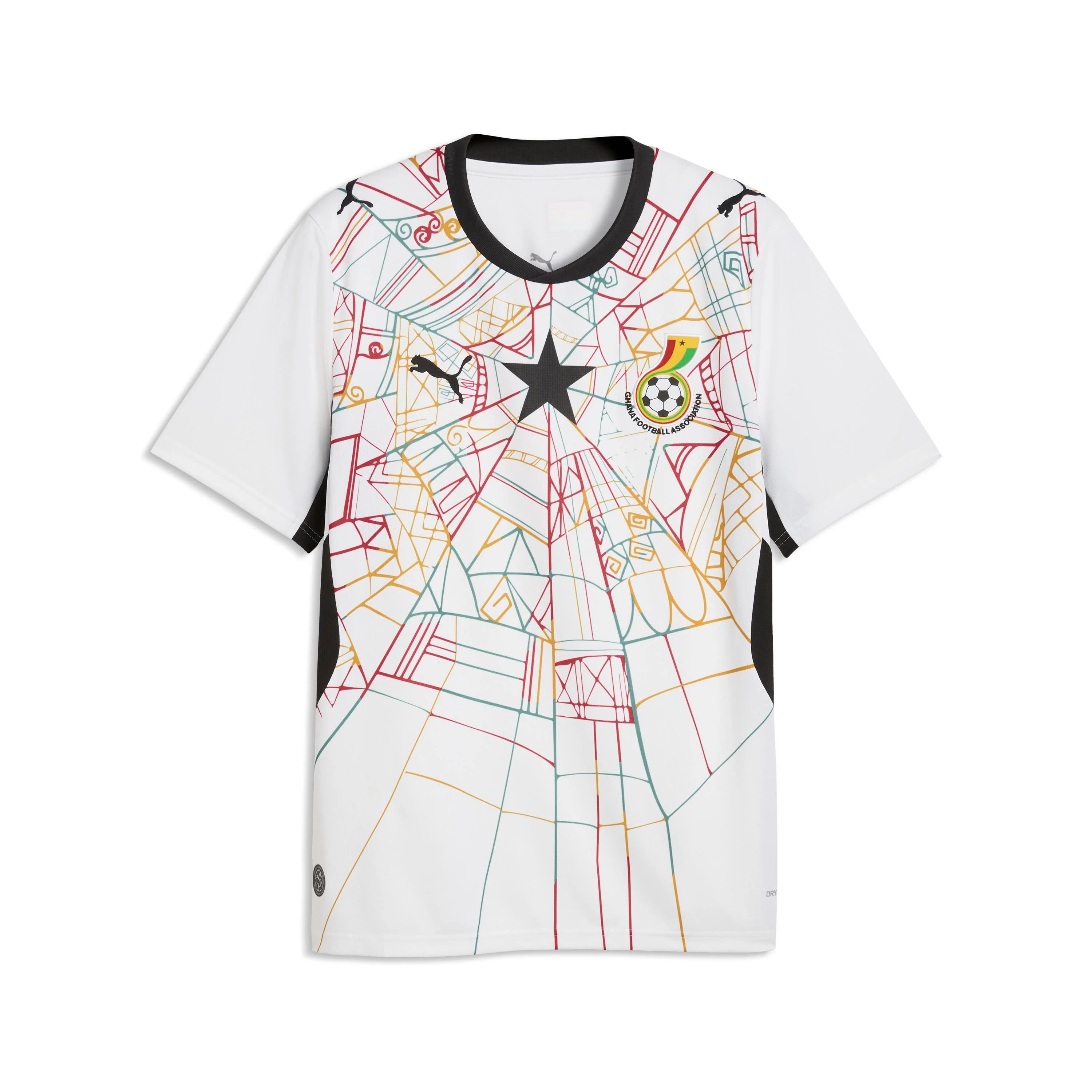 Puma Ghana 26 Home Jersey White/Red