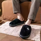 VaultR Fur Platform Slippers