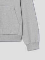 YAIRI Loose Fit Hoodie - Light Gray