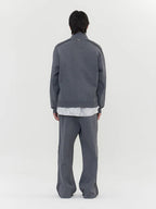 JUUN.J Melange Track Knit Jumper - Gray