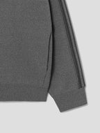 JUUN.J Melange Track Knit Jumper - Gray