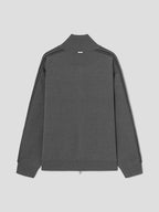JUUN.J Melange Track Knit Jumper - Gray