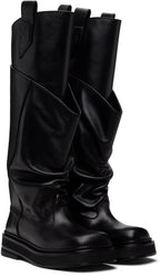 Black New Robin Passeggiata Combat Boots