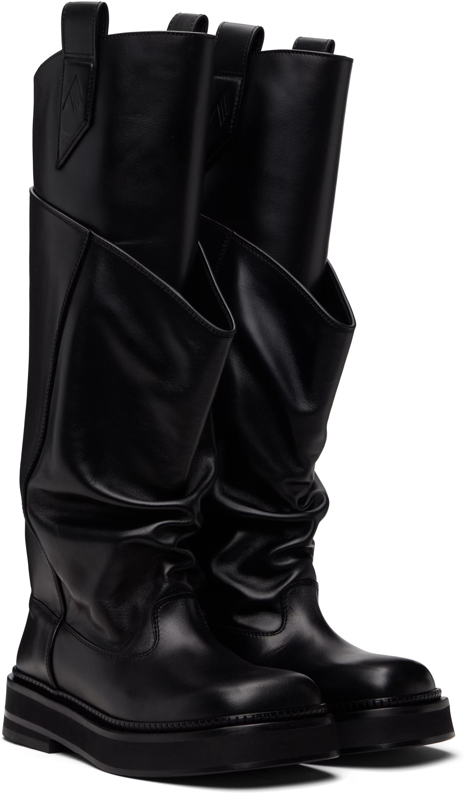 Black New Robin Passeggiata Combat Boots