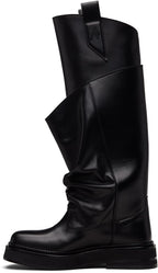 Black New Robin Passeggiata Combat Boots