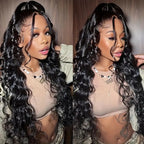 Front Lace Synthetic Long Wavy Wig