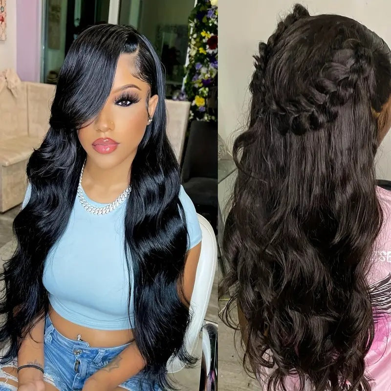 Front Lace Synthetic Long Wavy Wig
