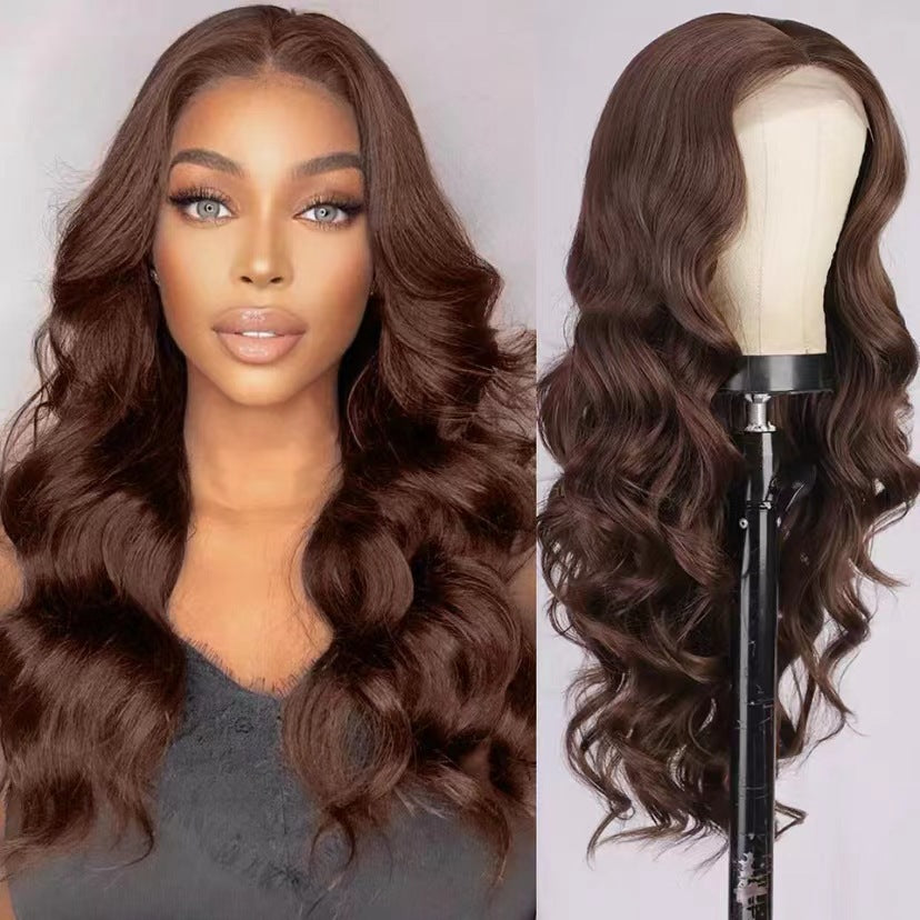 Front Lace Synthetic Long Wavy Wig
