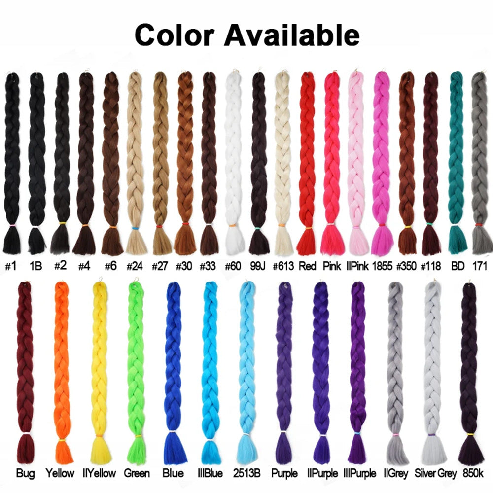 Xpression braiding hair