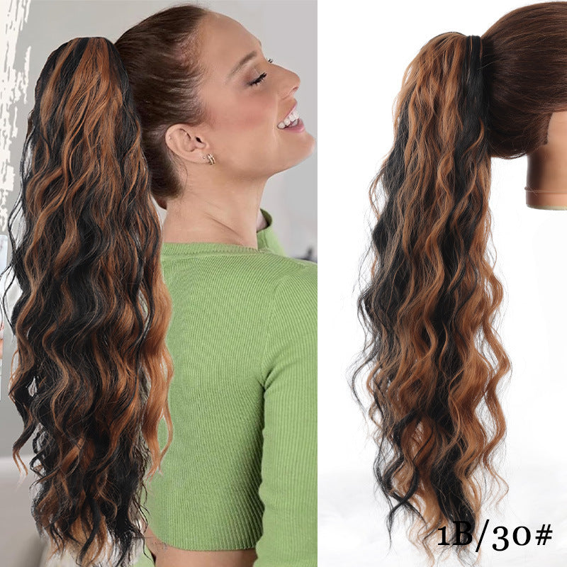 Hair Ponytail with Clip