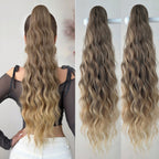 Hair Ponytail with Clip