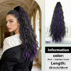 Hair Ponytail with Clip