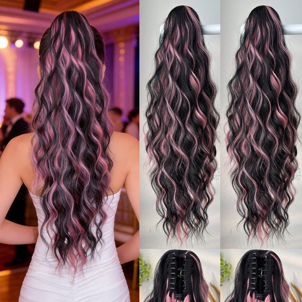 Hair Ponytail with Clip