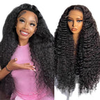 Lace Front Synthetic Wig with Curly Hair