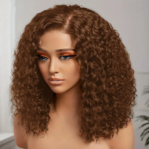Short Curly Lace Front Synthetic Wig