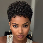 Short Curly synthetic  Hair