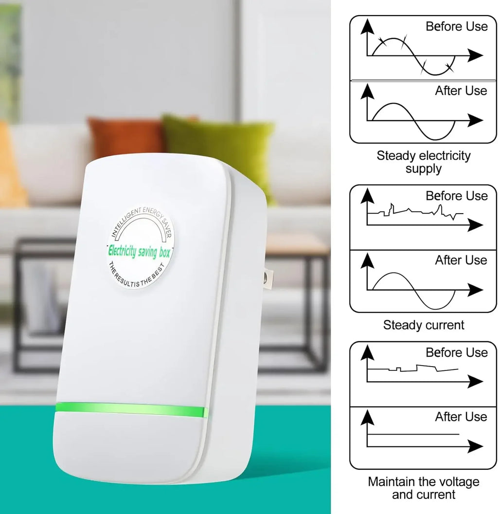 Household Power Saver Plug With Surge Protection