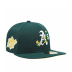 OAKLAND ATHLETICS BLOOM FITTED - GREEN