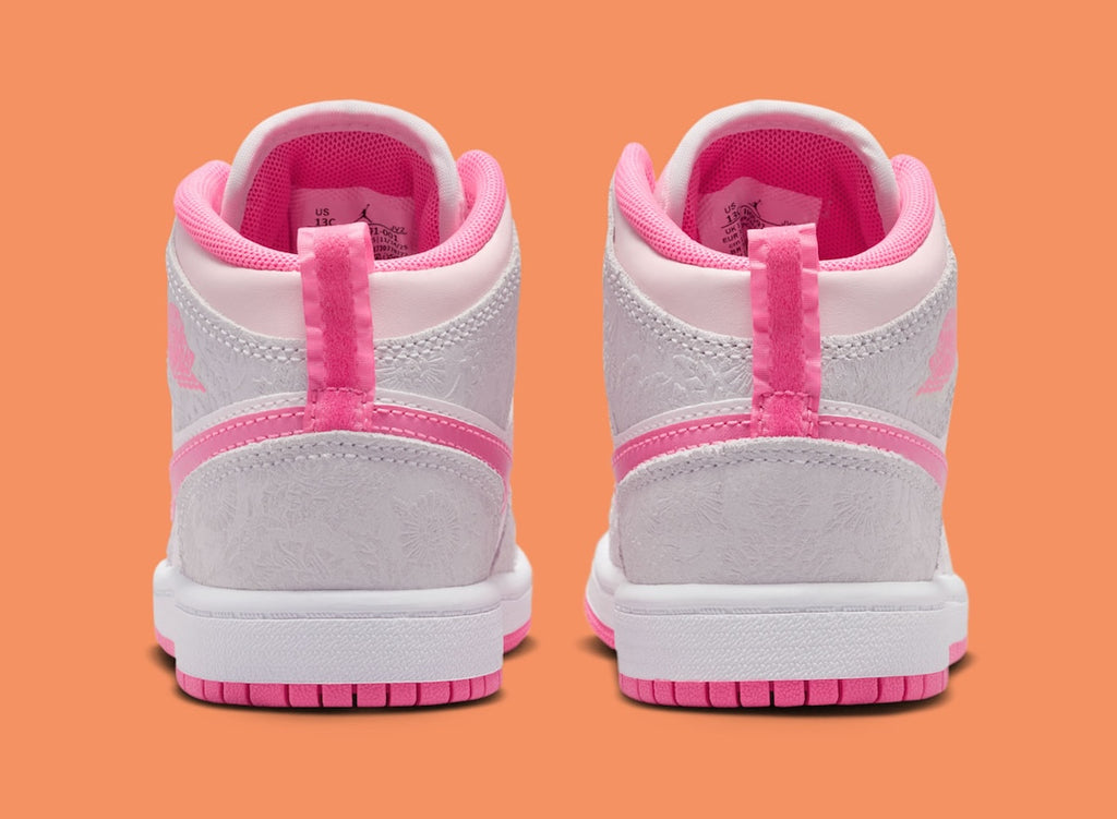 HIGH Air Jordan 1 Mid GS “Pink Bloom”