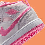 HIGH Air Jordan 1 Mid GS “Pink Bloom”