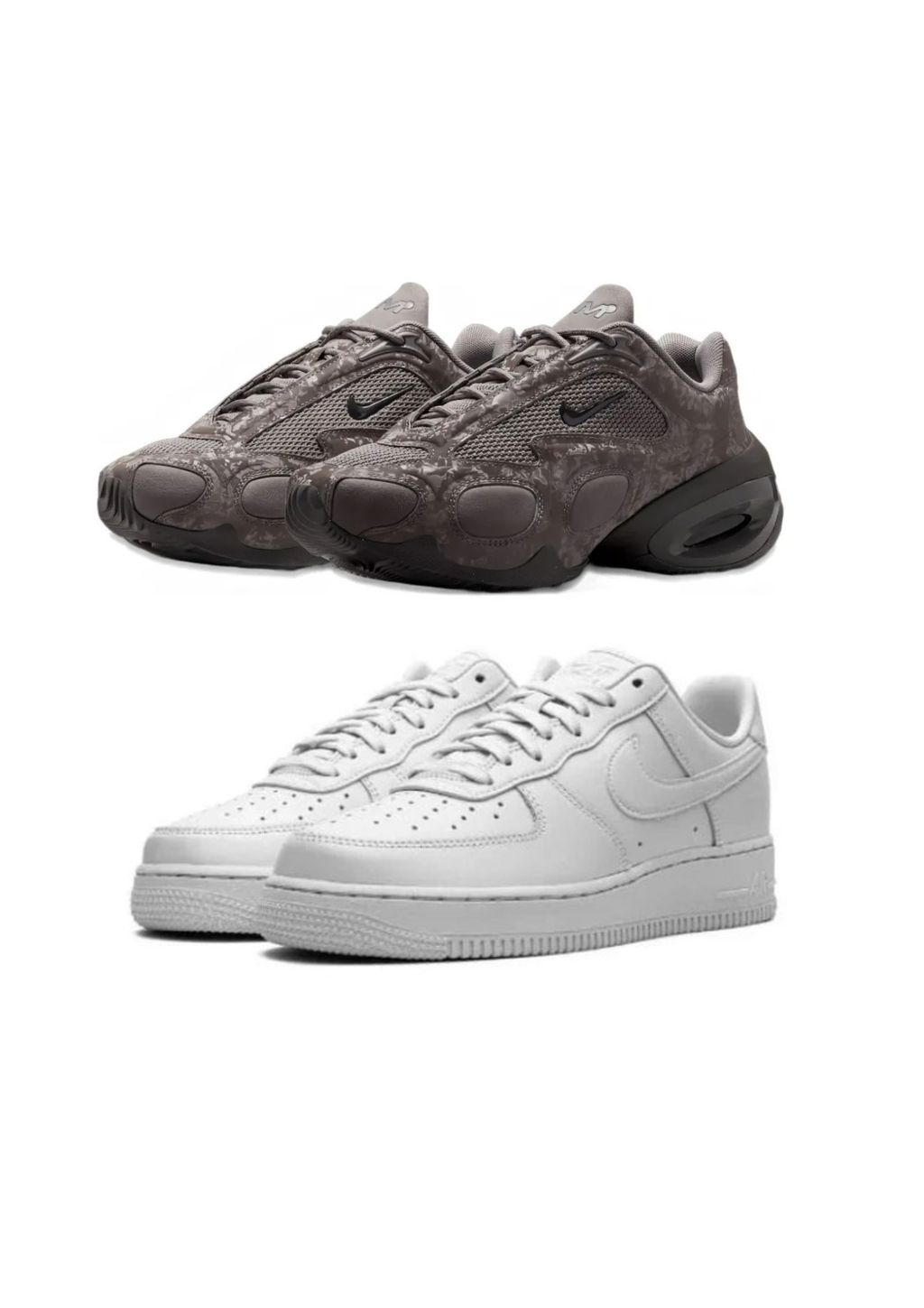 2 Pairs : Vault Air Max Muse ash + AF1