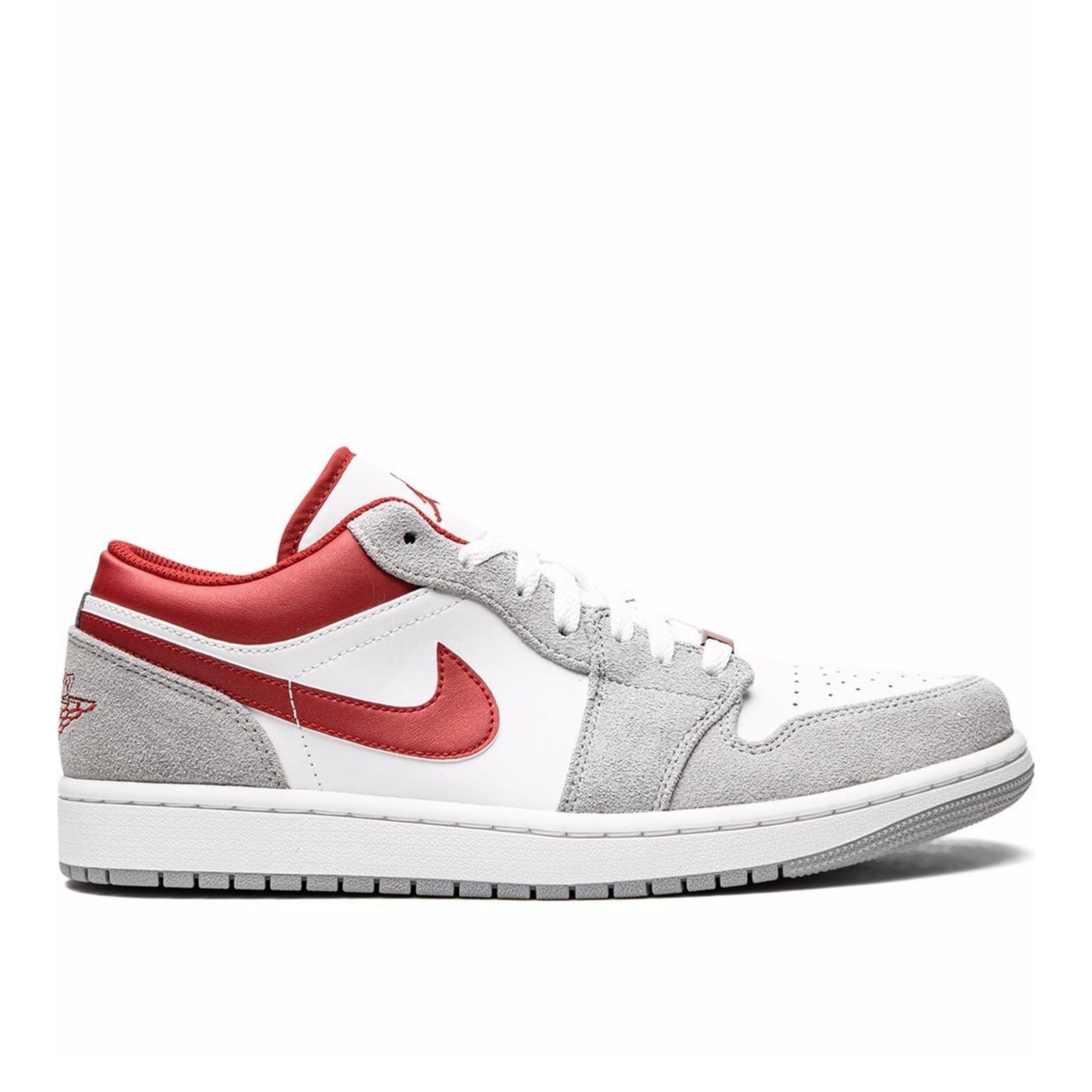 Jordan 1 Low SE 'Light Smoke Grey Gym Red'