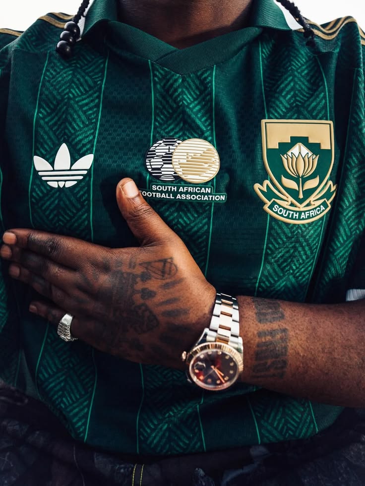 2-Piece combo : Air Force 1 & Bafana Bafana soccer jersey