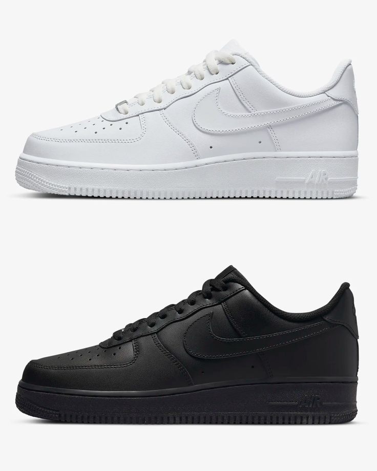 Junior Leather Classic Low Sneakers – White & Black Pack