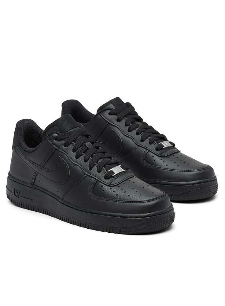 Junior Leather Classic Low Sneakers – White & Black Pack